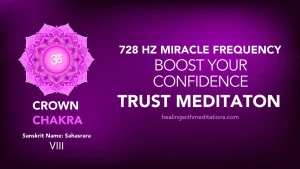 Boost Your Confidence & Trust : 768 Hz Crown Chakra Meditation | Miracle Frequency Healing (VIII)