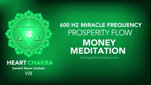 Money Meditation: Harnessing 600 Hz Heart Chakra Miracle Frequency for Prosperity