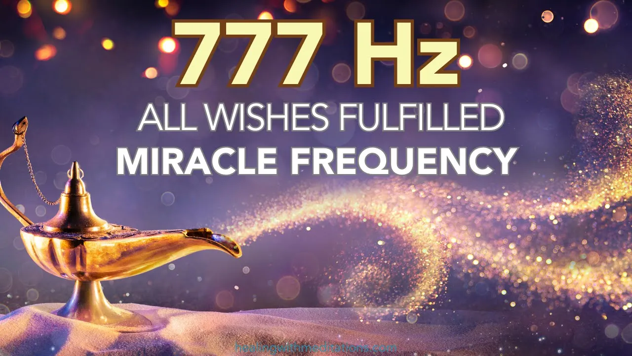 ALL WISHES FULFILLED Quick Wealth Manifestation with 777Hz Miracle Healing Energy High Fq