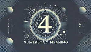 Numerology Number 4 The Path of Discipline Structure and Dedication