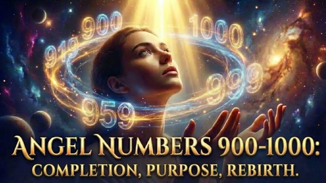 Angel Numbers 900 1000 Completion purpose rebirth