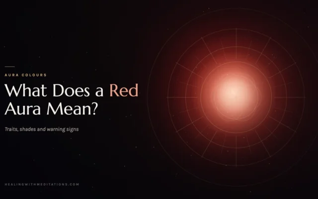 red aura meaning